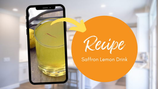saffron lemon drink