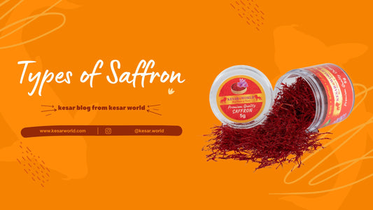 What are the types of Saffron in the World?