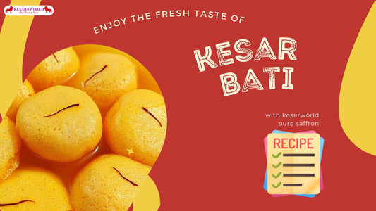 Kesar Bati Easy Recipe